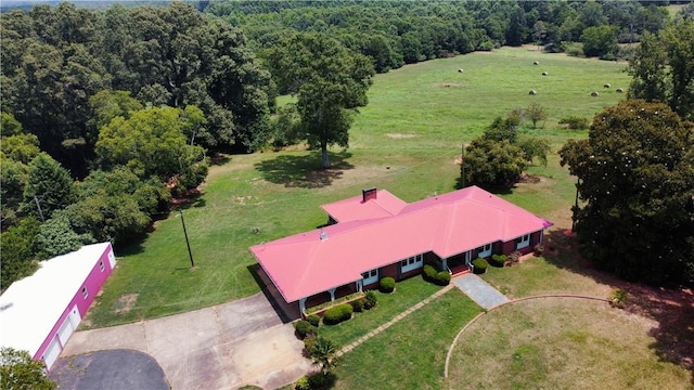 150 Prater Dr, Seneca, SC 29678 - view from above of property with a heavily wooded area