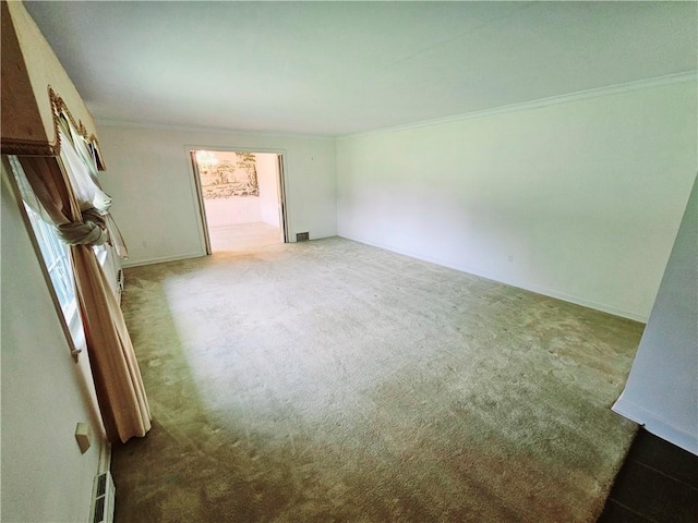 150 Prater Dr, Seneca, SC 29678 - carpeted empty room featuring crown molding