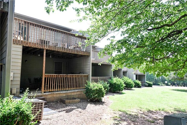 343 Old Greenville Hwy Unit 5, Clemson, SC 29631 - rear view of property featuring a lawn
