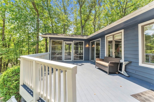 4 Slack Tide Ct, Salem, SC 29676 - view of wooden deck