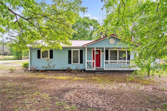 805 Cooley Bridge Rd, Pelzer, SC 29669 - single story home with covered porch and a metal roof