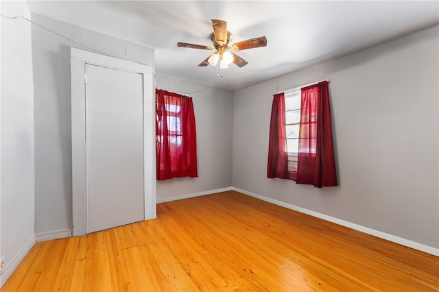 805 Cooley Bridge Rd, Pelzer, SC 29669 - spare room with wood finished floors and ceiling fan