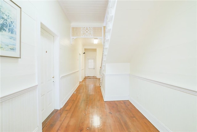 200 W N 1st St, Seneca, SC 29678 - hall featuring light wood finished floors