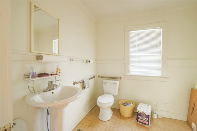 200 W N 1st St, Seneca, SC 29678 - bathroom with toilet and a sink