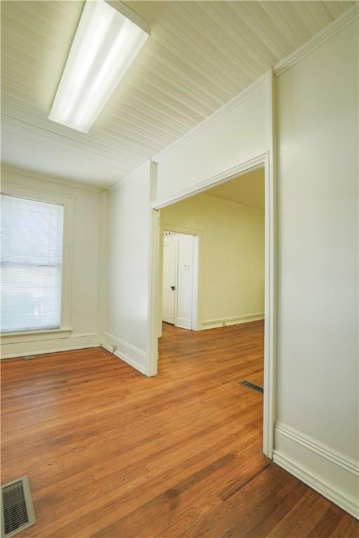 200 W N 1st St, Seneca, SC 29678 - unfurnished room featuring wood finished floors and ornamental molding