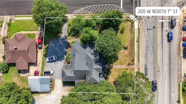200 W N 1st St, Seneca, SC 29678 - view of property location with property parcel outlined