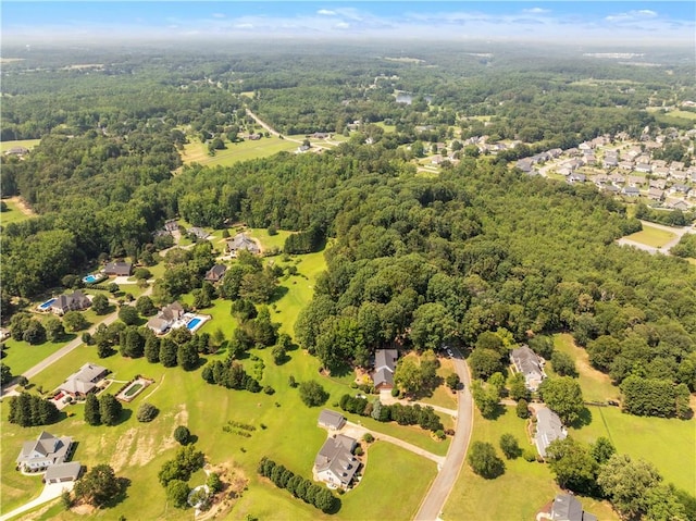 105 Wren Crossing Ct, Easley, SC 29642 - drone / aerial view of a heavily wooded area