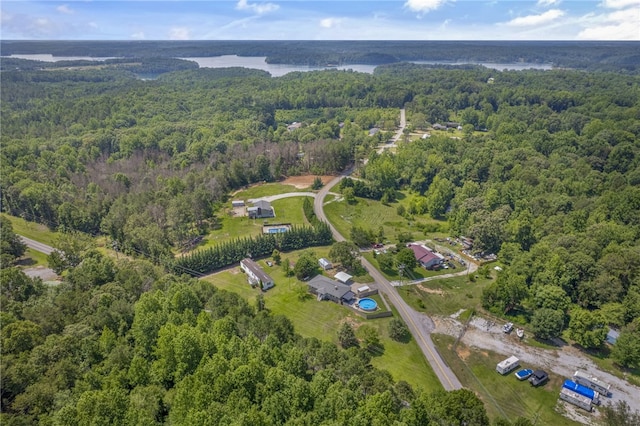 701 Durham Brown Rd, Seneca, SC 29678 - aerial view of property's location with a forest