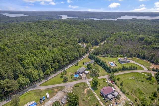 701 Durham Brown Rd, Seneca, SC 29678 - bird's eye view of a forest and a large body of water