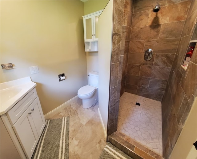 412 Bishop Branch Rd, Pendleton, SC 29670 - bathroom with vanity and a tile shower
