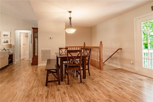 2713 Leconte Rd, Anderson, SC 29621 - dining area featuring light wood finished floors and baseboards