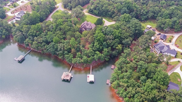 210 Rosewood Cir, Hartwell, GA 30643 - drone / aerial view of a large body of water
