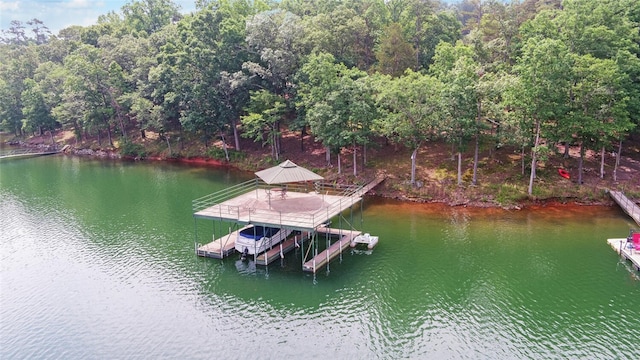 210 Rosewood Cir, Hartwell, GA 30643 - dock featuring a water view