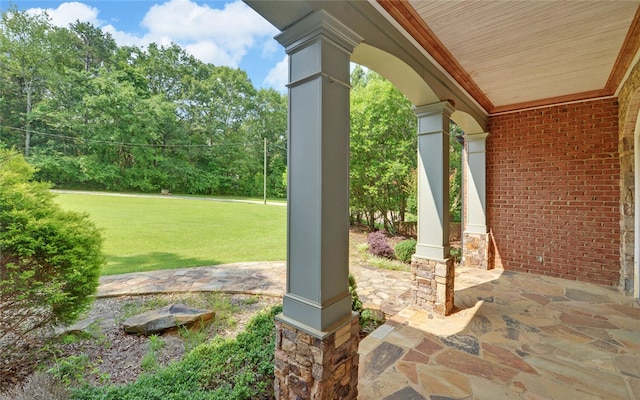 210 Rosewood Cir, Hartwell, GA 30643 - view of patio / terrace