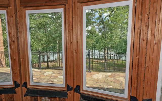 210 Rosewood Cir, Hartwell, GA 30643 - doorway to outside featuring plenty of natural light
