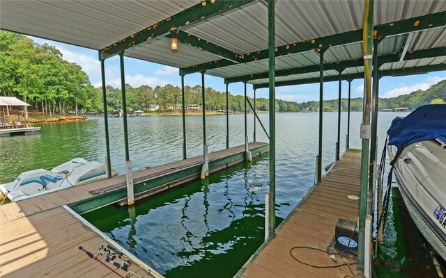 210 Rosewood Cir, Hartwell, GA 30643 - dock featuring a water view