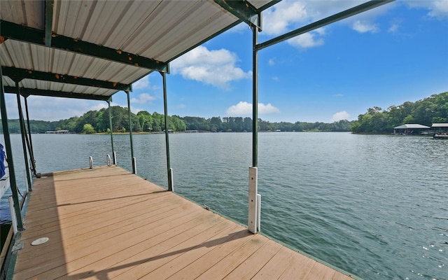 210 Rosewood Cir, Hartwell, GA 30643 - dock area featuring a water view