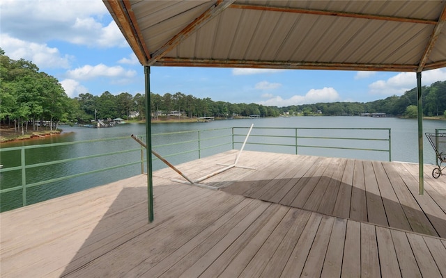 210 Rosewood Cir, Hartwell, GA 30643 - dock area with a deck with water view