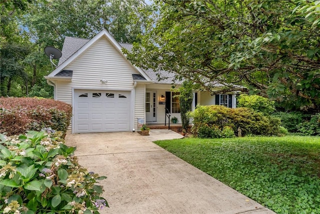 118 Grand Oak Cir, Pendleton, SC 29670 - view of front of home with an attached garage, concrete driveway, and a shingled roof
