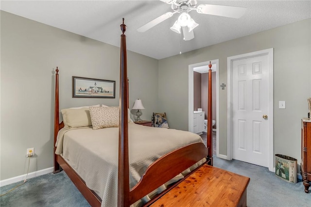 118 Grand Oak Cir, Pendleton, SC 29670 - carpeted bedroom featuring a ceiling fan and connected bathroom