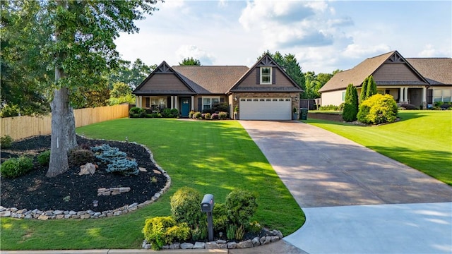 2444 Poole Rd, Greer, SC 29650 - craftsman-style house with concrete driveway and an attached garage