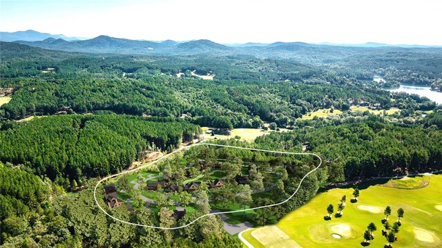 LOT10 Laurel Pond Way, Sunset, SC 29685 - bird's eye view of a mountain backdrop and a local golf course