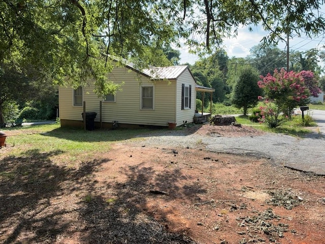 715 Delia St, Anderson, SC 29624 - view of property exterior with a metal roof
