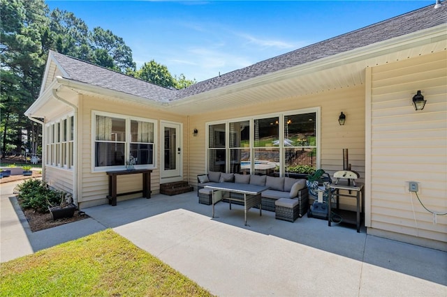 308 Amethyst Way, Seneca, SC 29672 - view of patio / terrace featuring an outdoor living space