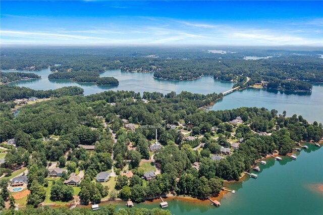 308 Amethyst Way, Seneca, SC 29672 - bird's eye view of a nearby body of water