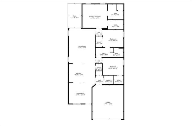 121 Traditions Blvd, Anderson, SC 29625 - view of floor plan / room layout