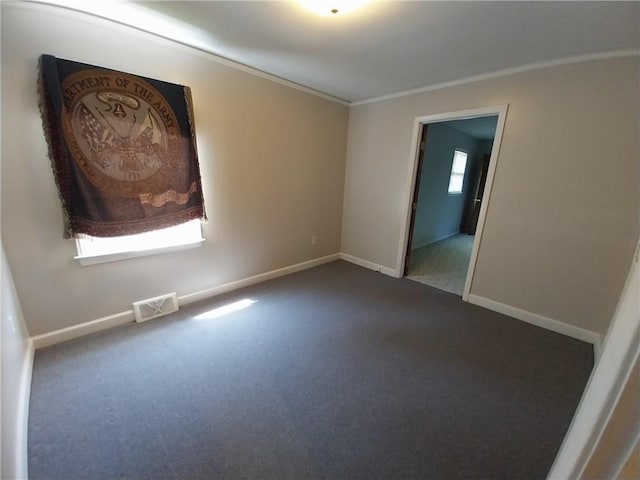 202 Ashley Ave, Anderson, SC 29624 - empty room featuring crown molding and carpet flooring