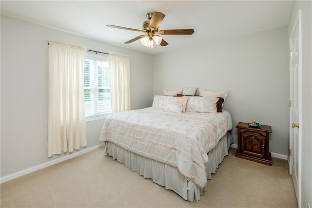 100 Crosscreek Dr, Anderson, SC 29621 - bedroom featuring light colored carpet and ceiling fan