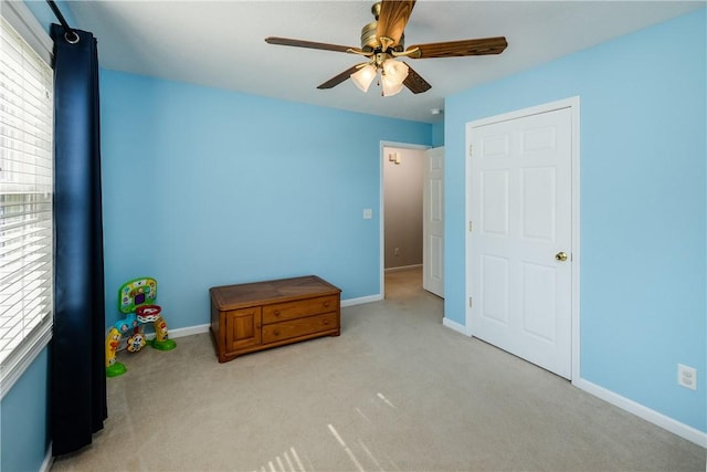 100 Crosscreek Dr, Anderson, SC 29621 - unfurnished bedroom featuring carpet floors and ceiling fan