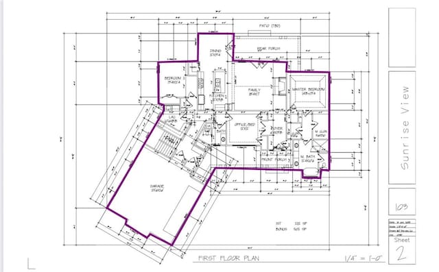 103 Sunrise Vw, Anderson, SC 29621 - view of property floor plan