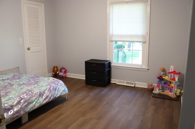 204 Payne Ln, Clemson, SC 29631 - bedroom with dark wood-style flooring and baseboards