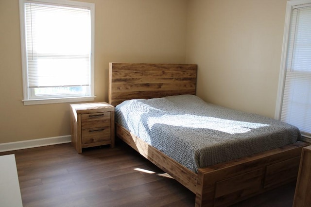 204 Payne Ln, Clemson, SC 29631 - bedroom with dark wood-style flooring and baseboards