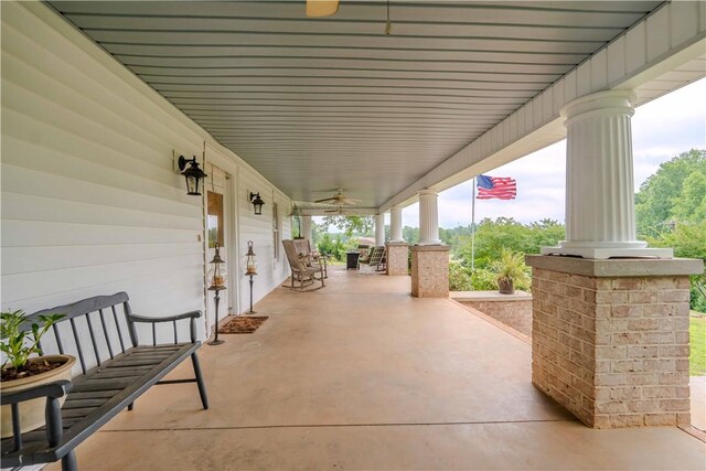 251 W Mcelhaney Rd, Taylors, SC 29687 - view of porch