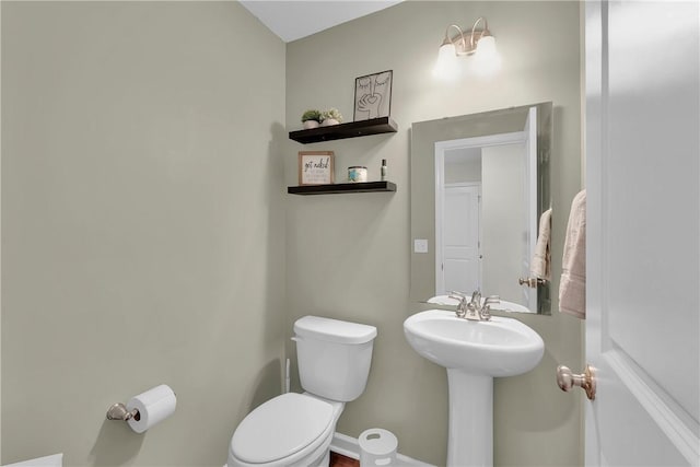 220 Celebration Ave, Anderson, SC 29625 - bathroom featuring toilet and a sink