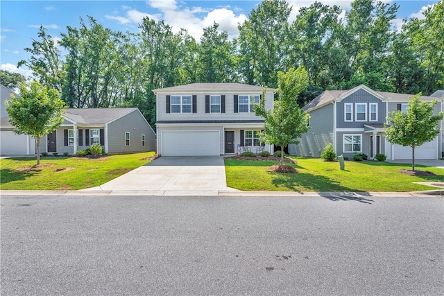 220 Celebration Ave, Anderson, SC 29625 - traditional home featuring driveway, a garage, and a front lawn
