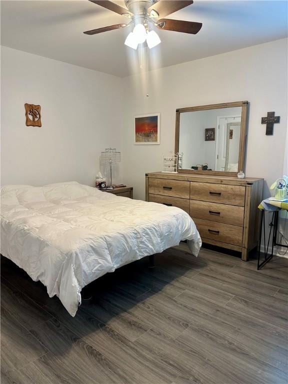 118 Branch St, Walhalla, SC 29691 - bedroom featuring wood finished floors and a ceiling fan