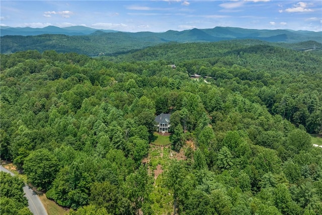 120 Links View Ct, Sunset, SC 29685 - bird's eye view of a forest and mountains