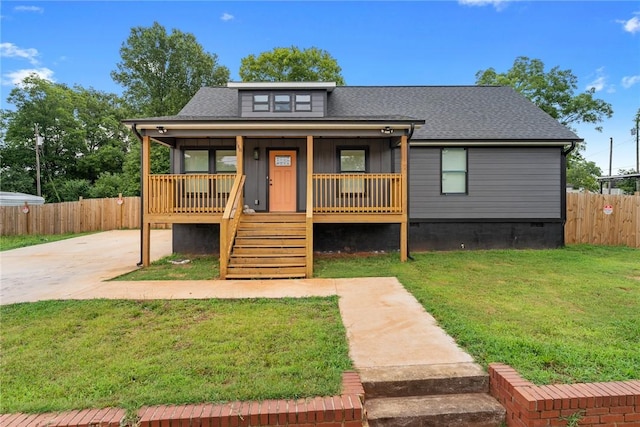 108 Hunter St, Anderson, SC 29625 - bungalow-style home featuring covered porch, stairway, and roof with shingles