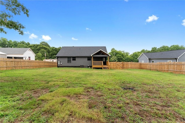 108 Hunter St, Anderson, SC 29625 - rear view of house featuring a fenced backyard