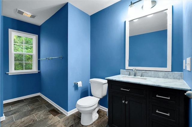 210 Briarcliff Rd, Central, SC 29630 - bathroom with vanity and stone finish floors
