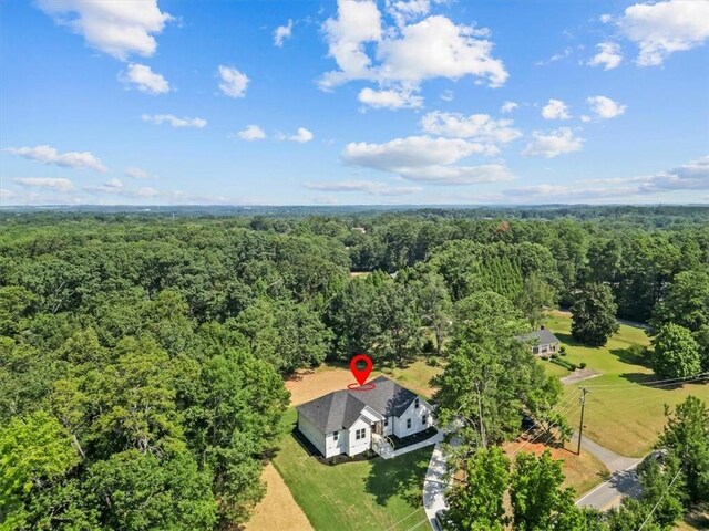 711 Concord Rd, Anderson, SC 29621 - bird's eye view of a forest