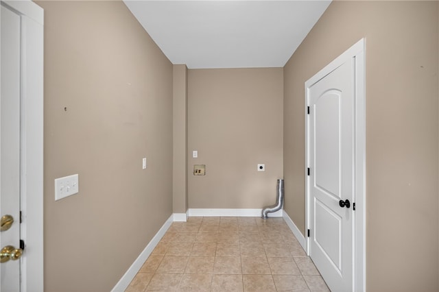 323 Indian Trl, Salem, SC 29676 - laundry room featuring hookup for an electric dryer and light tile patterned floors