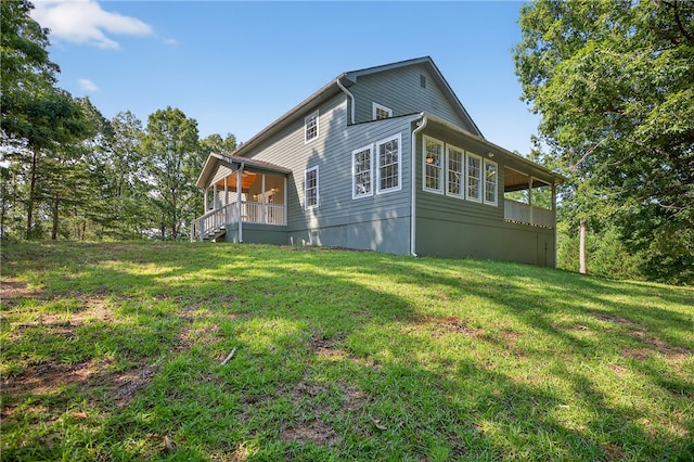 323 Indian Trl, Salem, SC 29676 - view of side of property featuring a yard