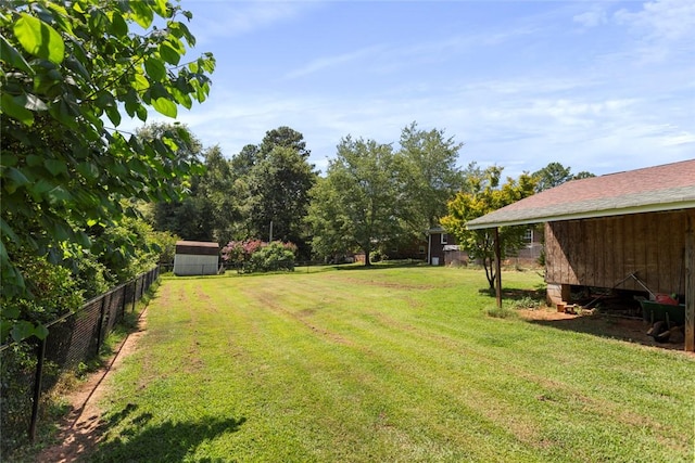 123 Radisson Rd, Seneca, SC 29678 - view of yard with a storage unit
