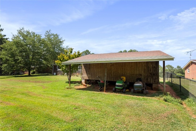 123 Radisson Rd, Seneca, SC 29678 - view of yard with an outbuilding and a detached carport