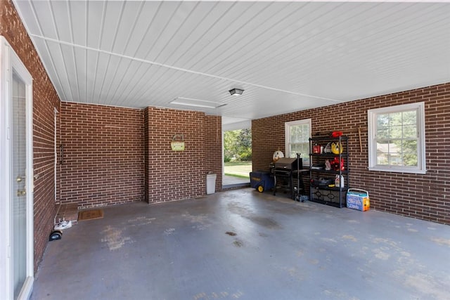 123 Radisson Rd, Seneca, SC 29678 - garage featuring an attached carport